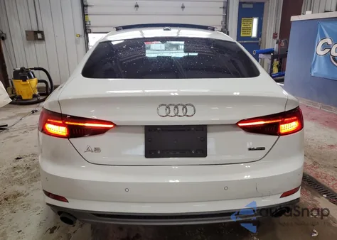 2019 Audi A5 Premium Plus S-Line из США, поврежденный, VIN WAUENCF55KA017480